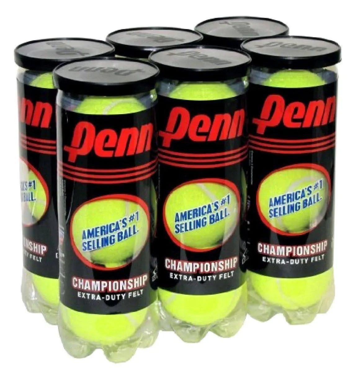 Penn Championship Extra Duty Felt Pressurized Tennis Balls