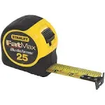 Stanley Fatmax Steel Measuring Tape, 25'