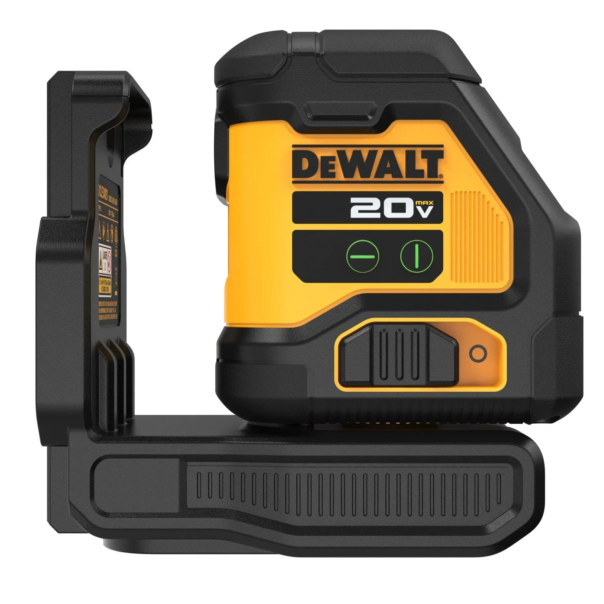 DEWALT 20V MAX, Laser Level, Cross Line Laser, Green, Bare Tool Only (DCLE34021B)