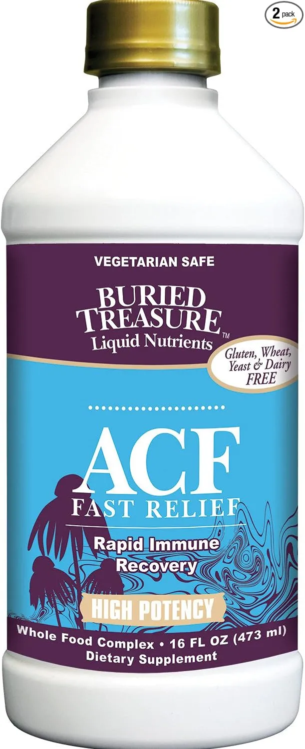 :Buried Treasure ACF Fast Relief Rapid Immune Recovery, 16 Fl Oz (Pack of 2):Buried Treasure ACF Fast Relief Rapid Immune Recove…