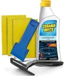 Cerama Bryte - Cooktop Cleaning Kit - Includes 10 oz. Bottle