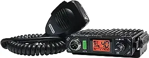 President Electronics BILL CB Radio, 40 Channels AM, 12 Volts, USB 5V/2.1A, Up/Down Channel Selector, Volume Adjustment and ON/OFF, Manual Squelch and ASC, Multi-functions LCD Display, S-meter