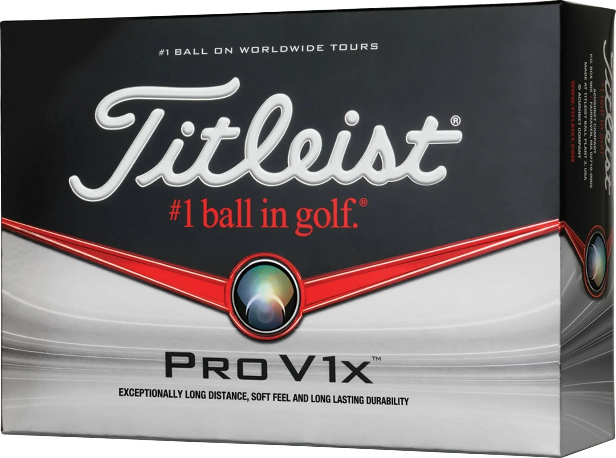 Titleist 2023 Pro V1x Golf Balls White