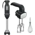 Ninja CI100C Foodi Power Mixer System Immersion Blender and HandMixer Combo, Black