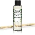 Urban Naturals Aromatherapy Reed Diffuser Refill - Soothing Eucalyptus & Sage Blend - 4 oz