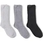 Barefoot Dreams CozyChic 3-Pack Crew Socks