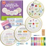 Craftwiz 4 Set Starter Embroidery Kit