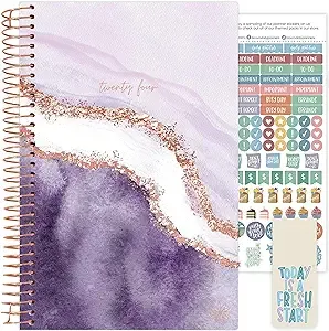 2024 Soft Cover Planner, 5.5" x 8.25", Daydream Believer, Lavender