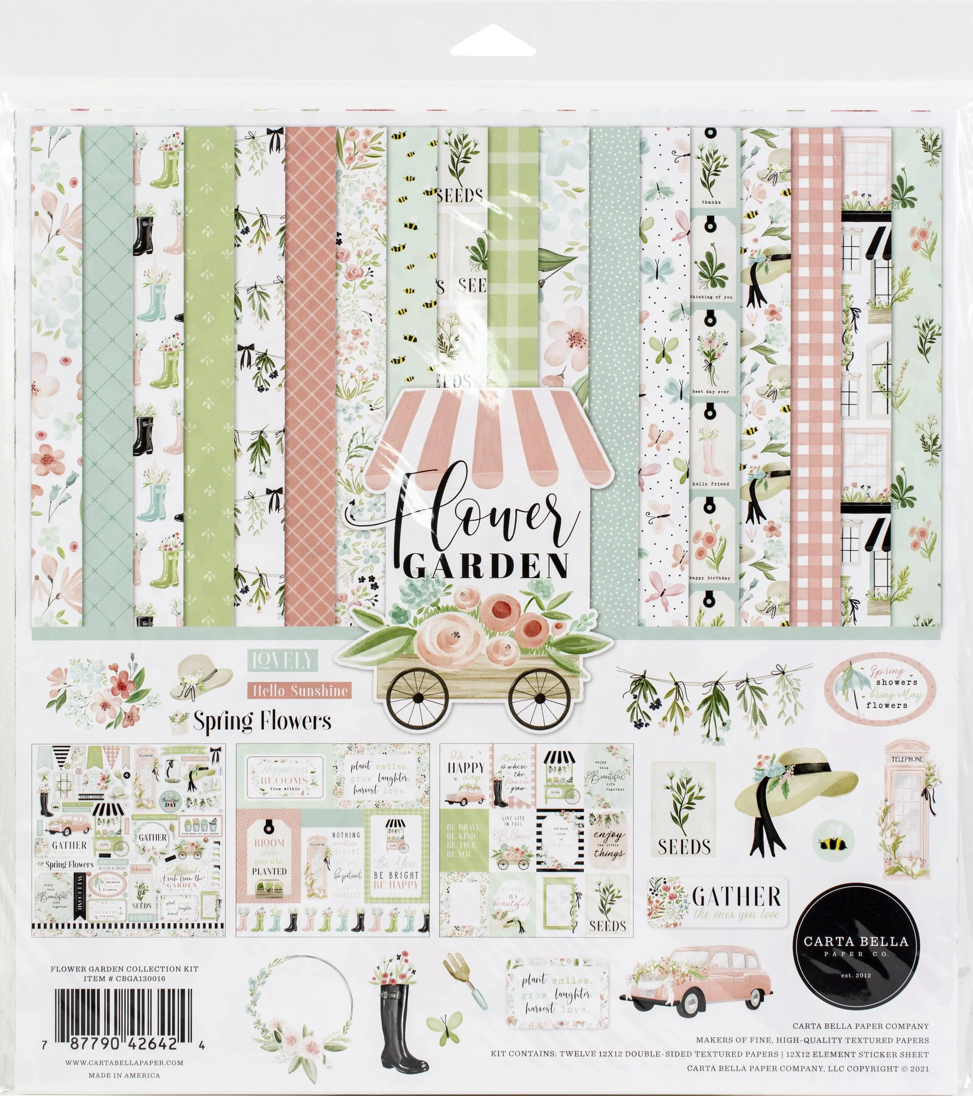 Carta Bella Flower Garden Collection Kit