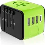 Ougrand Travel Plug Adapter, Universal Travel Adapter, Travel Power Plug Adapter ...