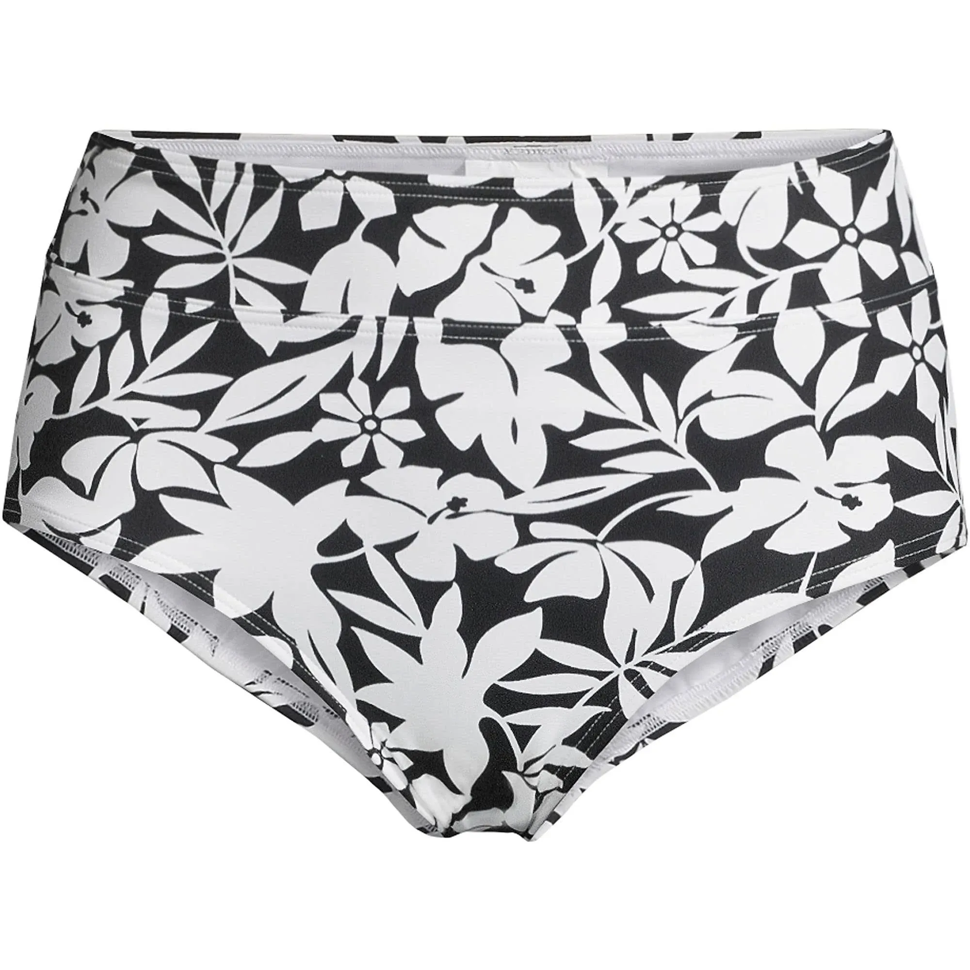 Lands' End Women's Tummy Control High Waisted Bikini Bottoms