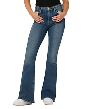 HUDSON Jeans Holly Lotus High-Rise Flare Jean