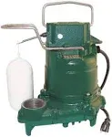 ZOELLER 53-0075 M53 Mighty-Mate .3 HP Submersible Automatic Pump