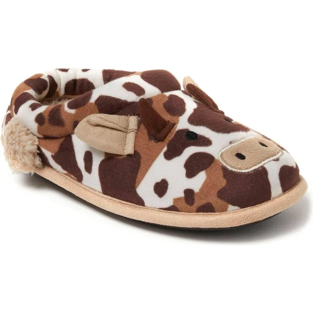 Dearfoams Kids Peyton Animal Clog Slipper