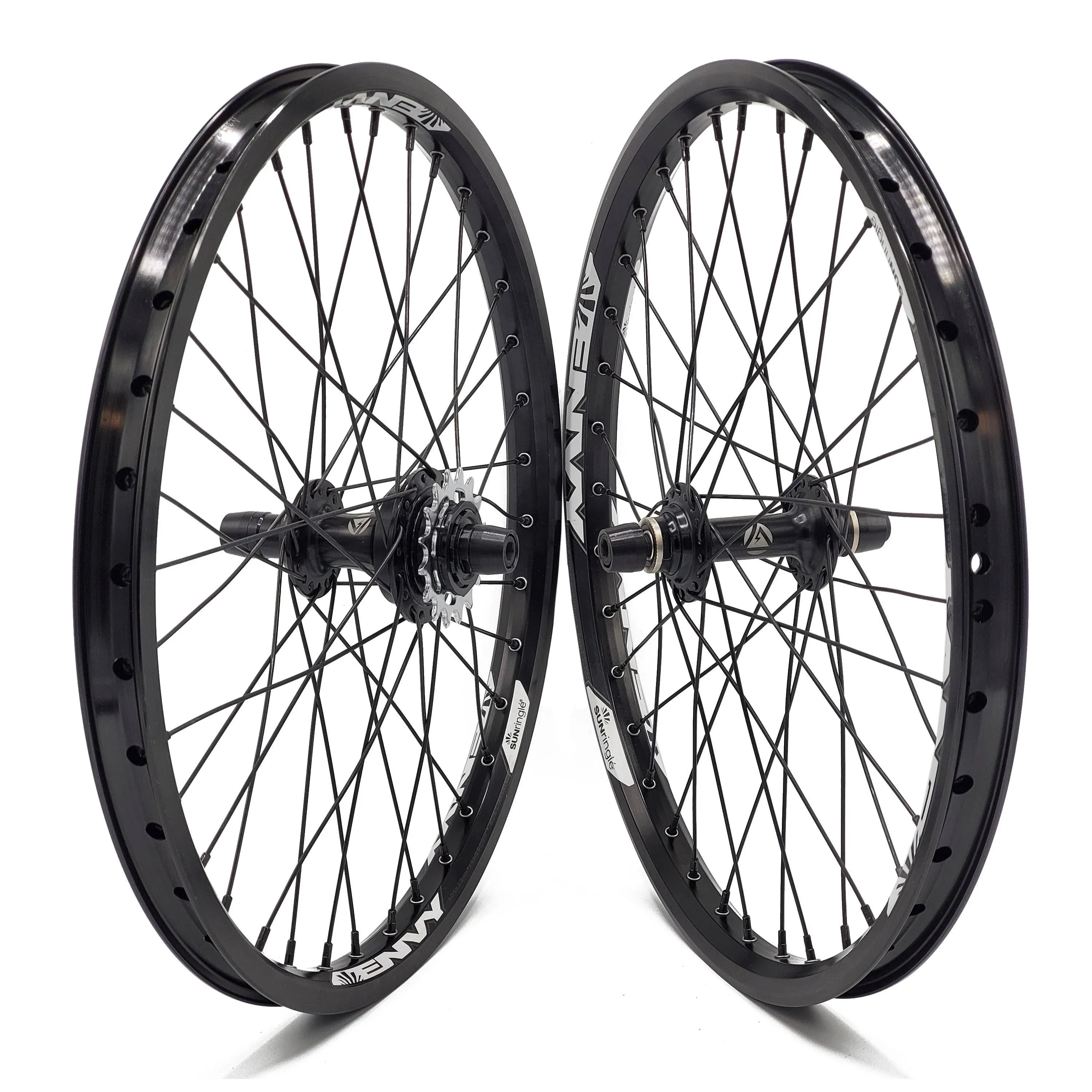 Black Ops MX3200 Hubs w/Sun Envy Rims Pro BMX Race Wheelset-36H-20x1.75&quot;