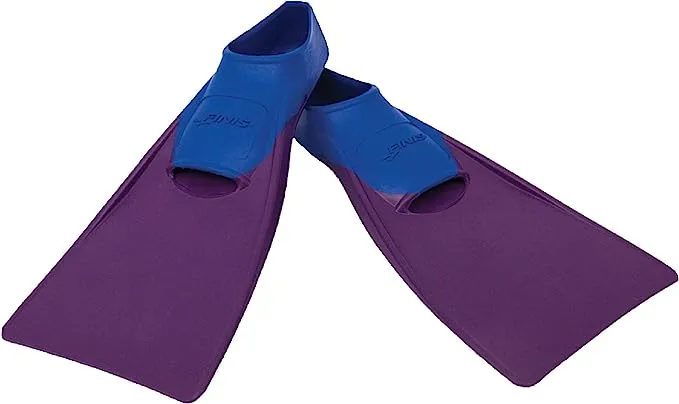 FINIS Unisex Finis Long Floating 6 8 Training Fins Blue Purple, Blue/Purple, EU-24-26 - XXXXS UK