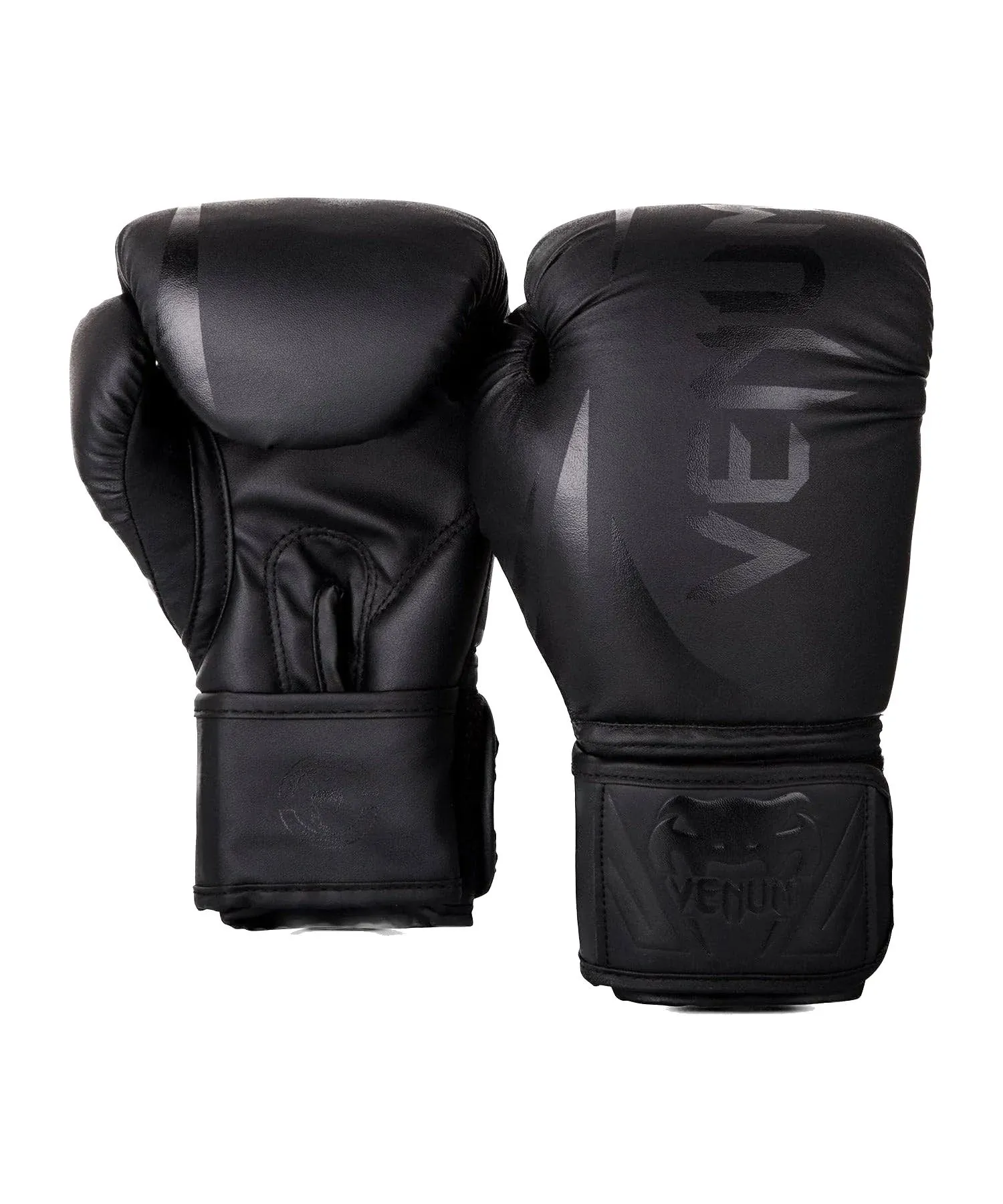 Venum Challenger 2.0 Kids Training Boxing Gloves - Black/Black Size Medium 