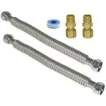 Eastman Electric Stainless Steel Water Heater Installation Kit | 48281