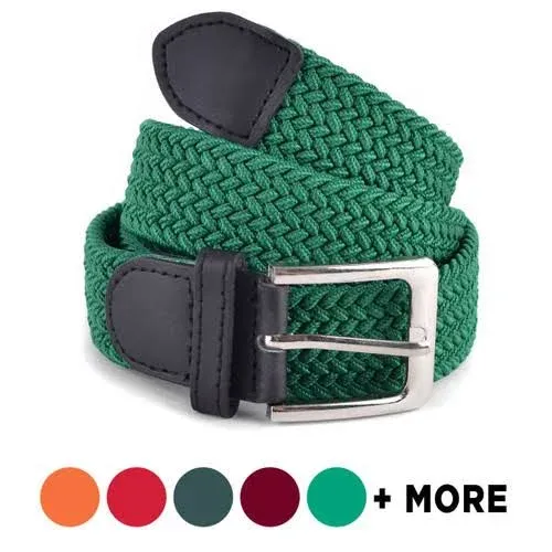 "Men's Stretch Braided Woven Belts  - BEB1301"