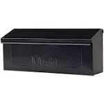 Gibraltar Mailboxes THHB00AM Townhouse Wall Mount Mailbox, Black