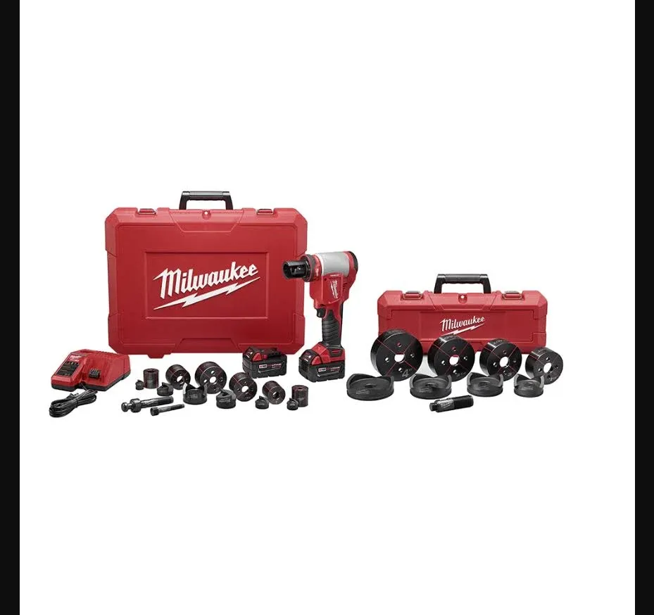 Milwaukee 2677-23  -  M18 FORCE LOGIC 6T Knockout Tool 1/2" - 4" Kit (Special order item)