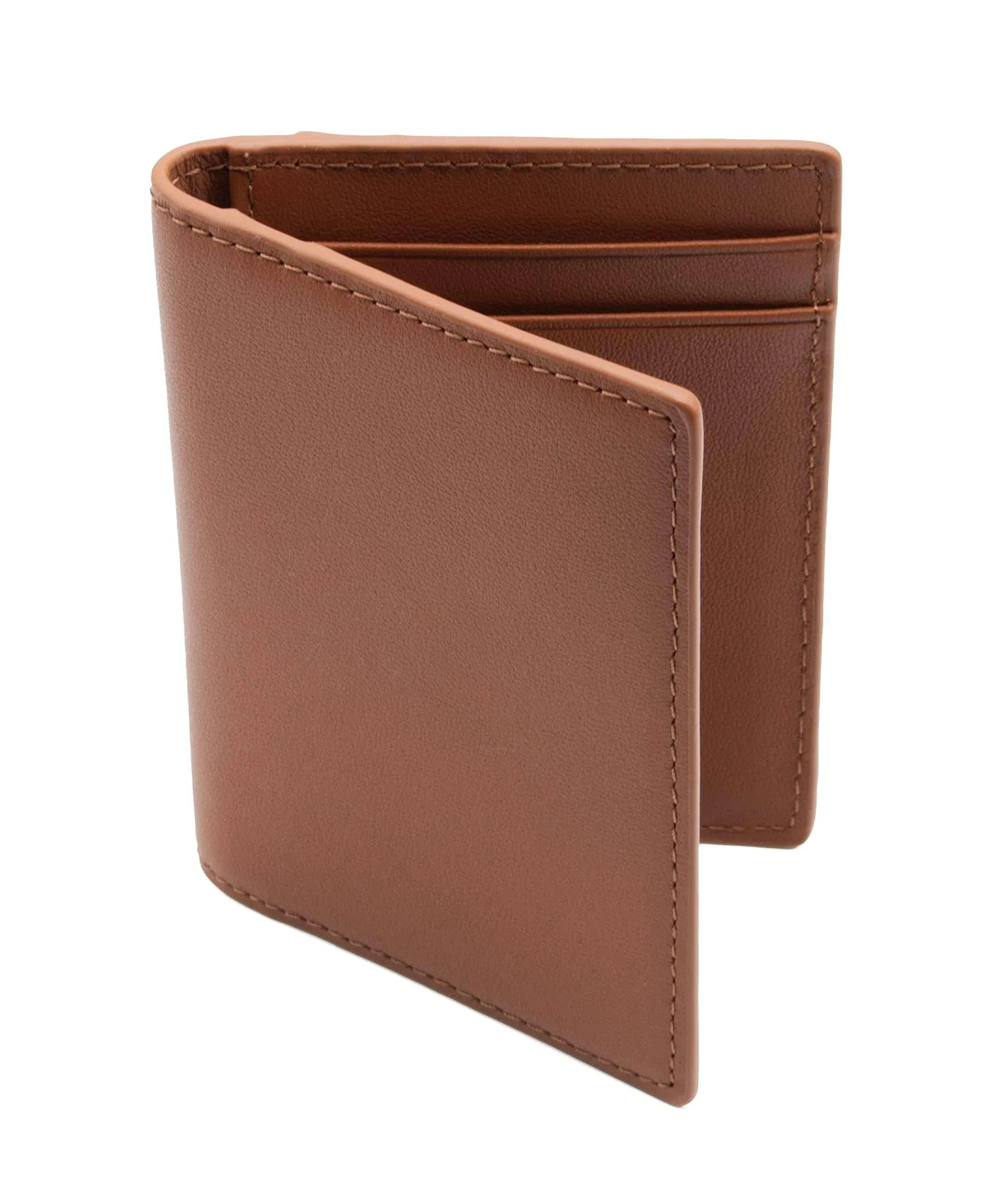 The Tanned Cow- Slim Minimalist Cardholder Wallet for Men Women, Mini Thin Leath