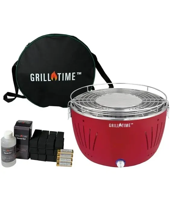 Grill Time Tailgater GTX Portable Charcoal Grill Perfect for Camping Accessor...