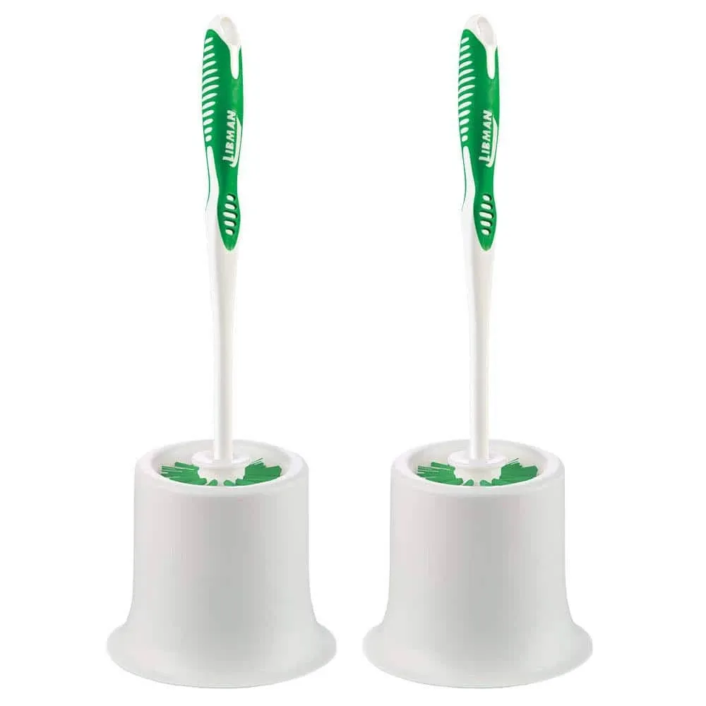 Libman Commercial Round Bowl Brush & Open Caddy Set