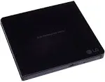 LG GP65NB60 Portable USB External DVD Burner and Drive (Black)