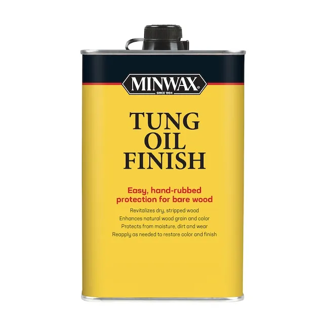 Minwax 47500 Tung Oil Finish Interior Low Lustre, 1 Pint, Clear