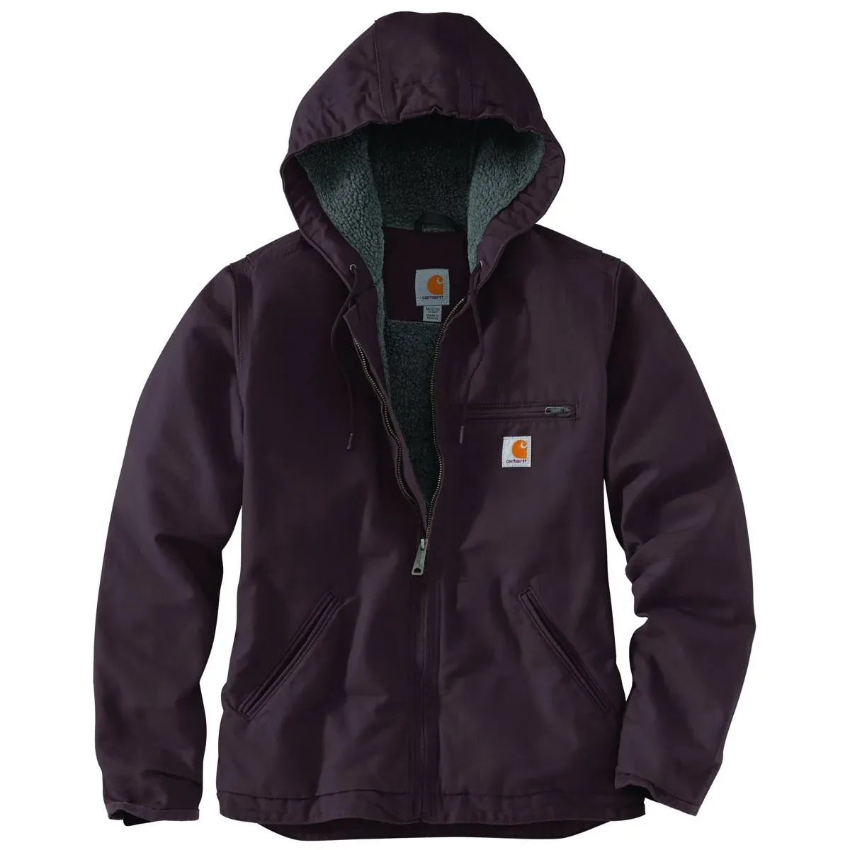 Carhartt Women's Washed Duck Sherpa Lined Jacket