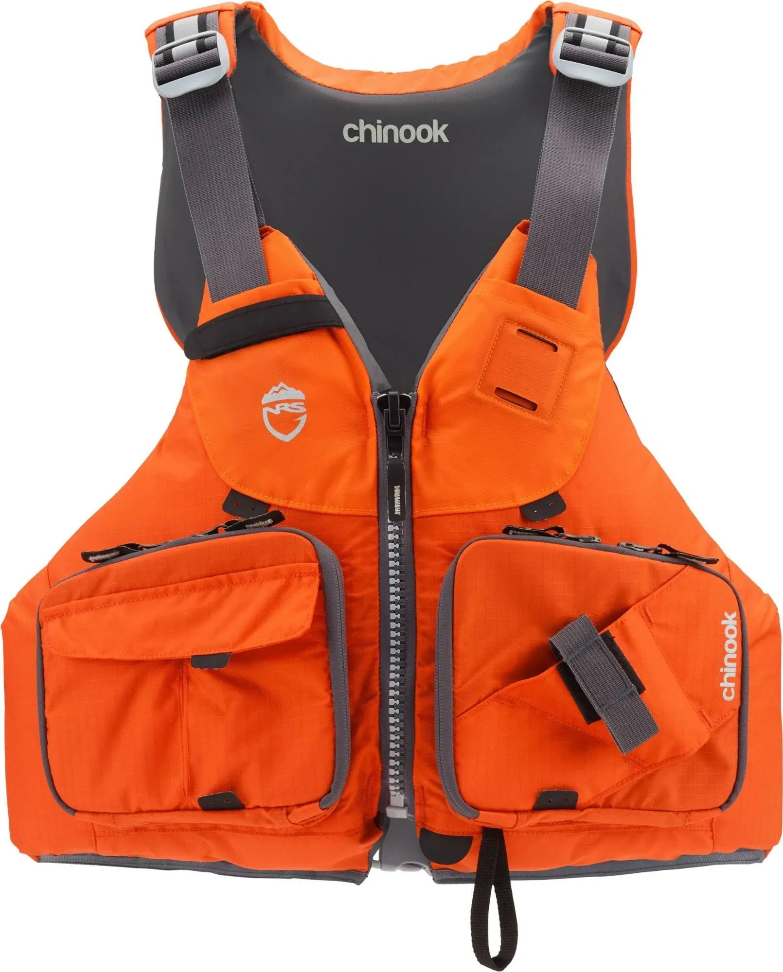 NRS Chinook Fishing PFD, Flare XXL