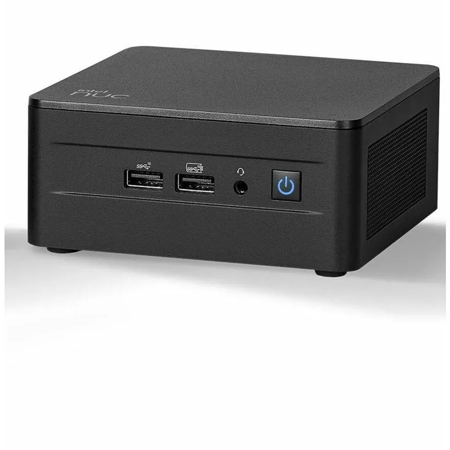 Intel RNUC13ANHI7000U NUC 13 Pro Kit, Dodeca-core i7-1360P, 64GB RAM, 5 GHz Turbo Speed, Iris Xe Graphics, 2.5 Gigabit Ethernet [Discontinued]