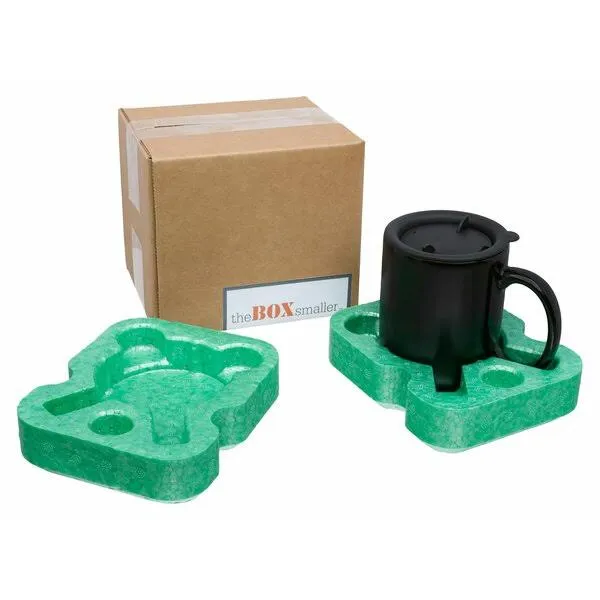 Mug 15oz. Shipping Box with Foam Inserts | 2-Pack | Sustainable and Protective | Eco-Friendly | EPE USA