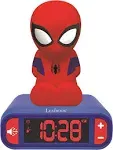 Lexibook RL800SP Spider-Man Night Light Radio Alarm Clock