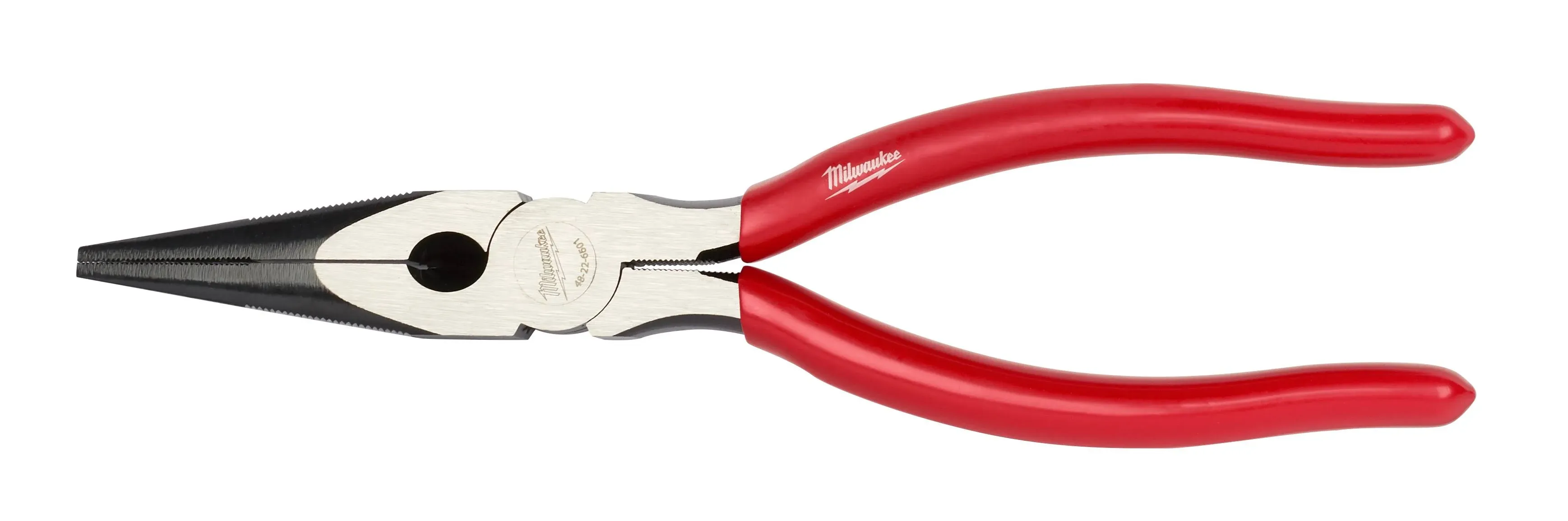 Milwaukee MT505 8 in. Long Nose Dipped Grip Pliers