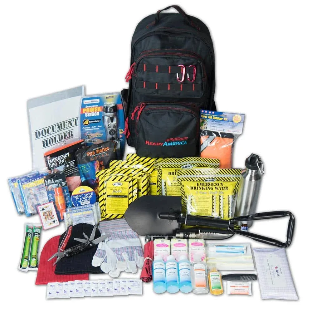 Ready America 2-Person Elite Emergency Kit 3 Day Backpack