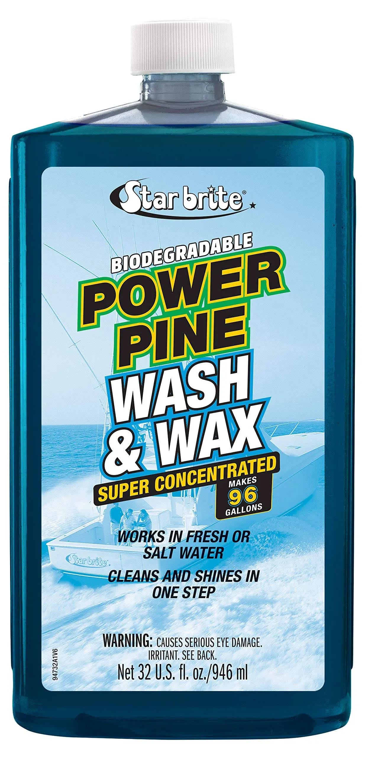 Star Brite Power Pine Wash & Wax - 32 oz