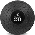 ProsourceFit Tread Slam Ball 20 lb - Black