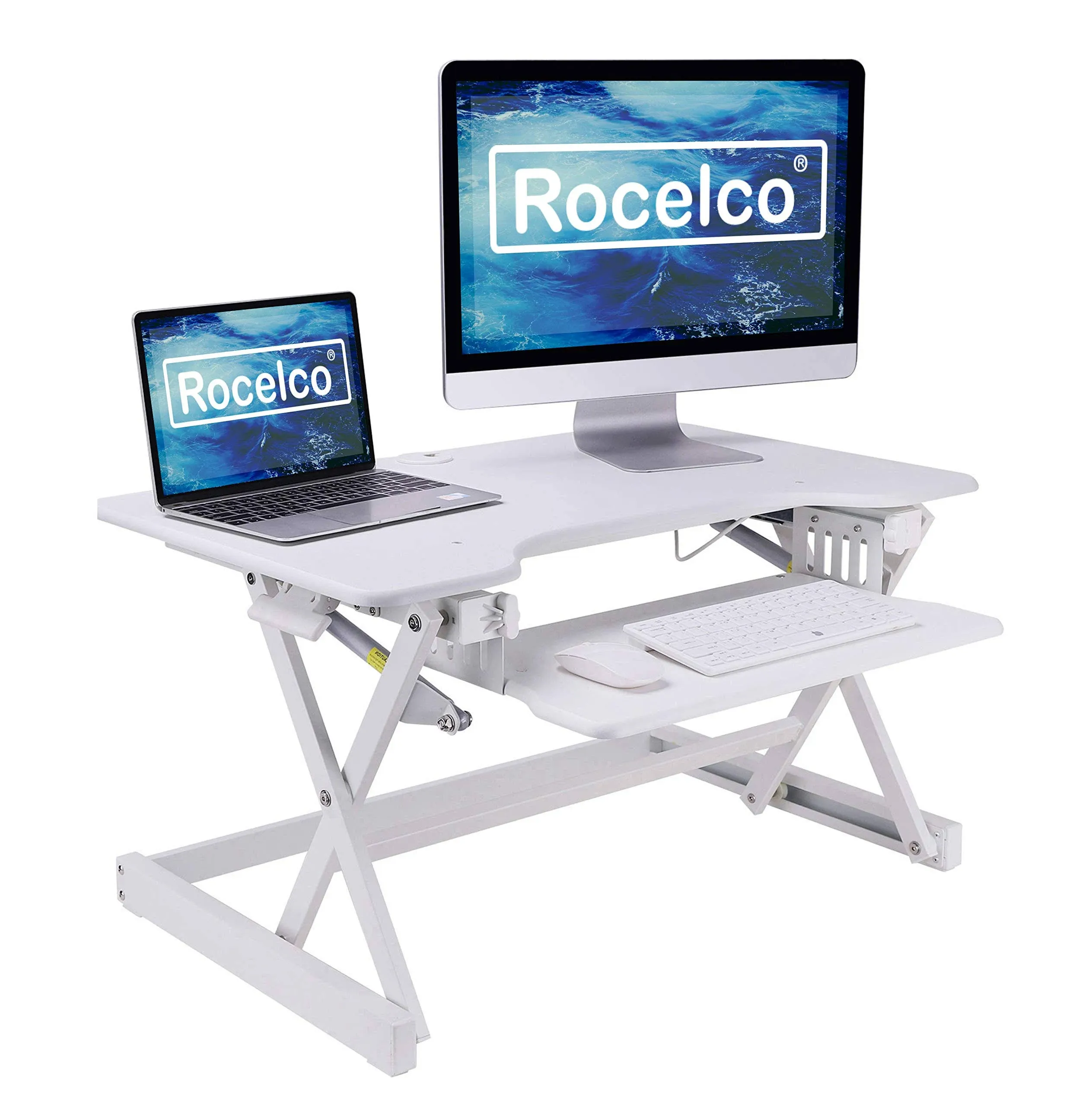 Rocelco 32" Height Adjustable Standing Desk