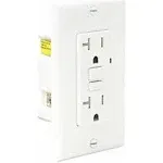 ZORO SELECT 62175 GFCI Receptacle,General Purpose,2-Poles