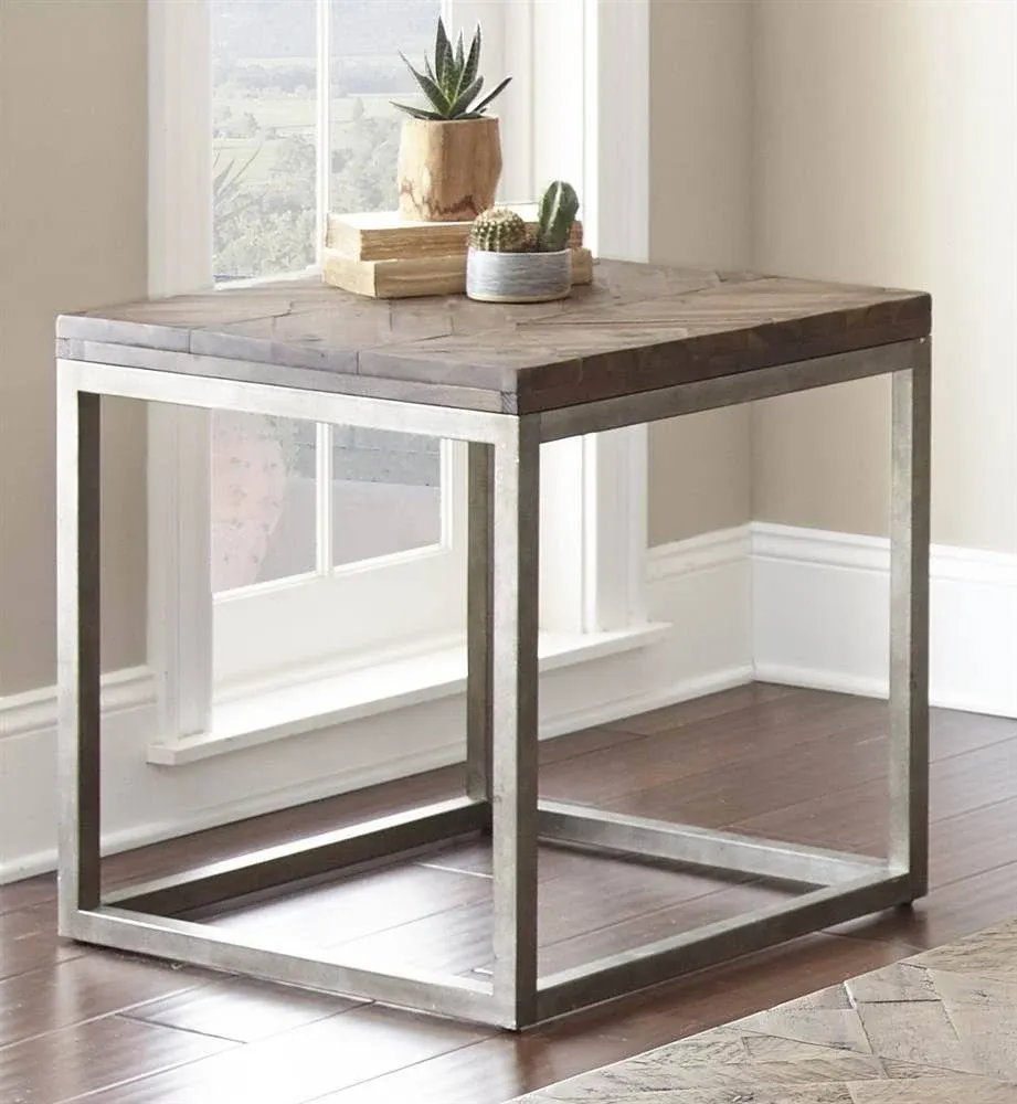 Lorenza Smoky Honey End Table