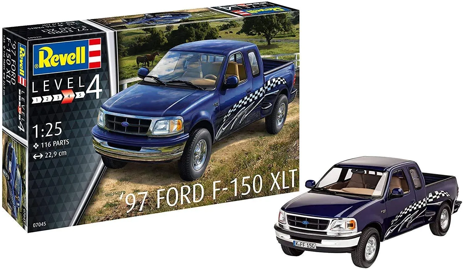 Revell Ford F-150 XLT 1997 Car Model Kit 07045