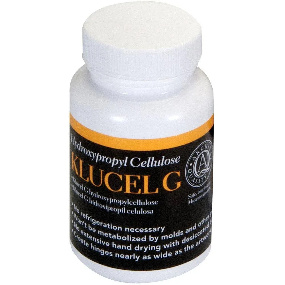 Lineco Klucel G 2 oz for Hinging Artwork to Mat (615-5582G)