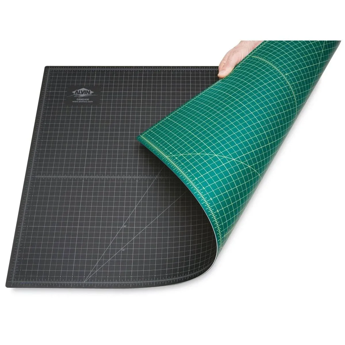 ALVIN Cutting Mat Professional Self-Healing 36"x48" Model GBM3648 Large, Green/Black Double-Sided, Gridded Rotary Cutting Board for Crafts, Sewing, Fabric - 36 x 48 inchesALVIN Cutting Mat Professional Self-Healing 36…