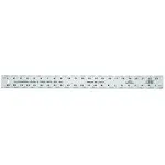 Johnson Aluminum Straight Edge Rule, 48"