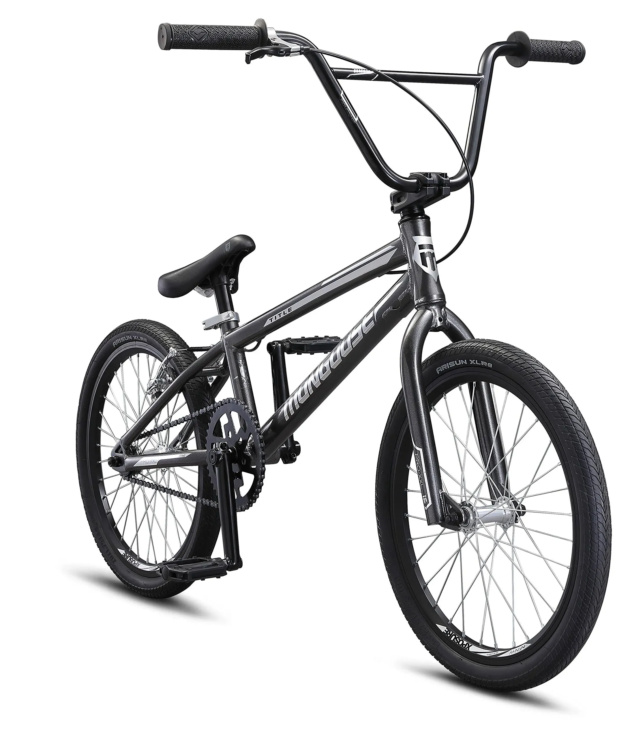 Mongoose Title Pro XXL BMX Race Bike, 20-inch Wheels, Beginner Riders ...