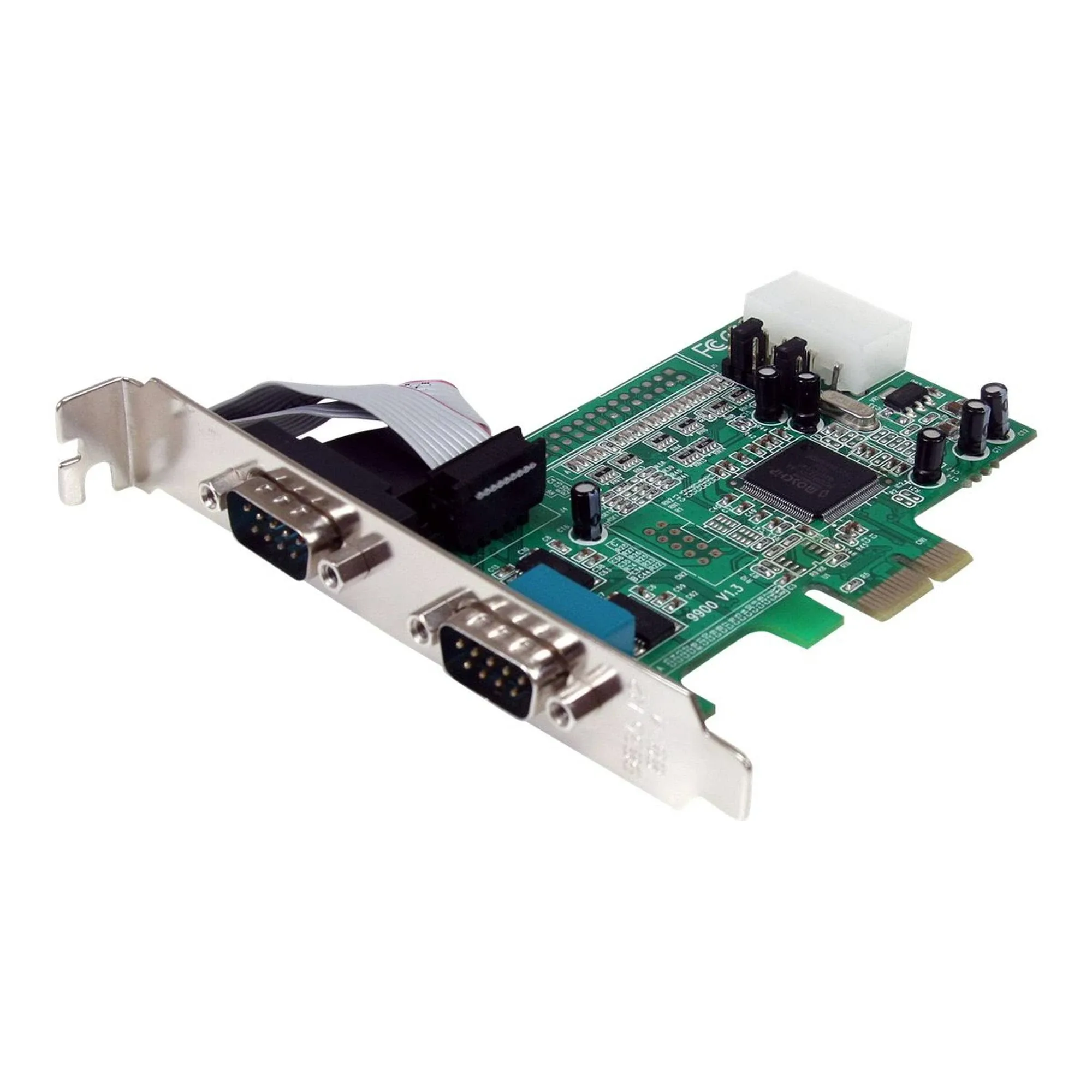 STARTECH.COM 2 Port Native PCI Express RS232 Serial Adapter Card with 16550 UART