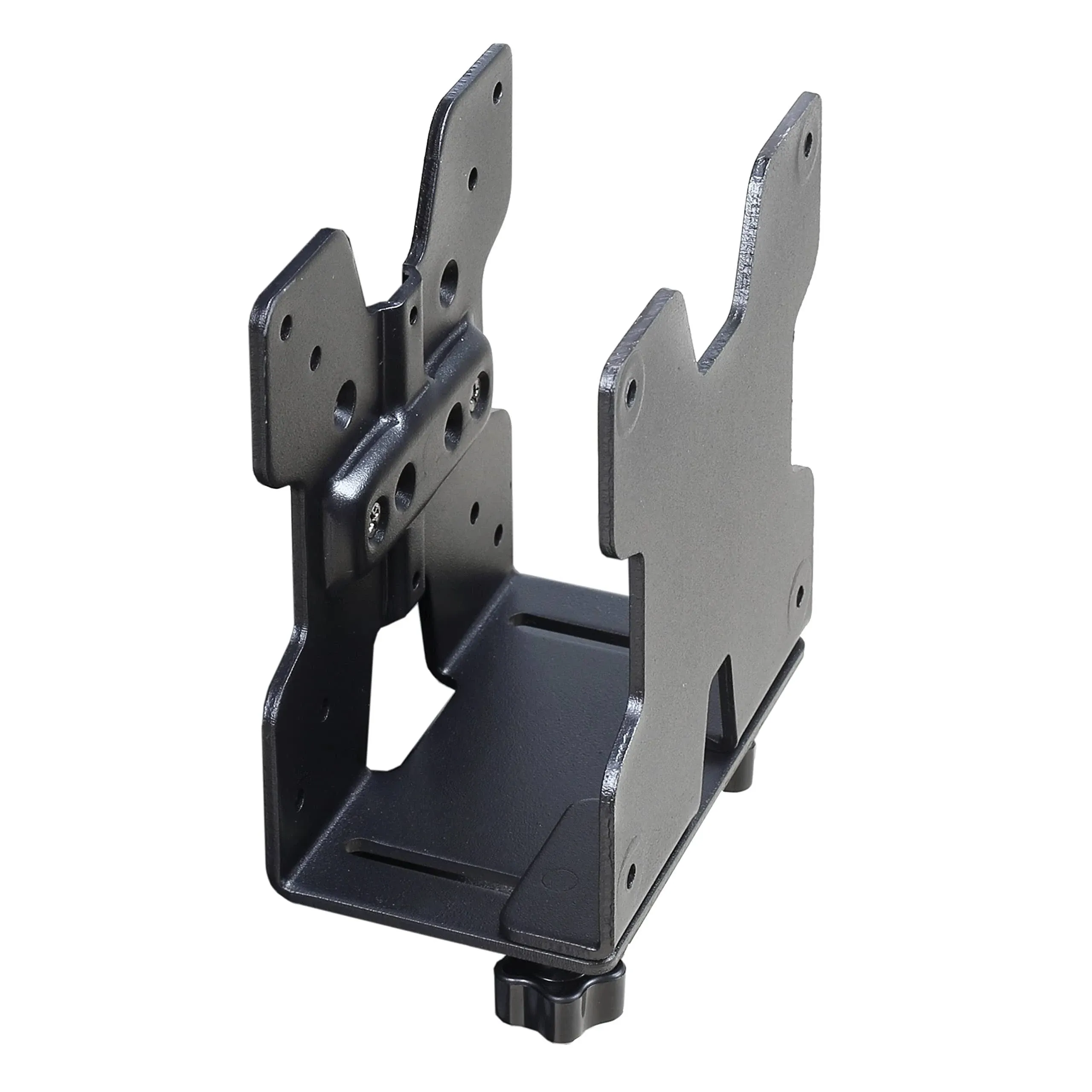 Ergotron – Mini PC Mount – Add-on for VESA Monitor Arms – Black