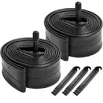 2 Pack 20" Bike Tubes 20x1.50/1.75" Av32mm Schrader Valve 20" Bicycle Tubes Compatible with 20 X 1.50 20 X 1.60 20 X 1.7